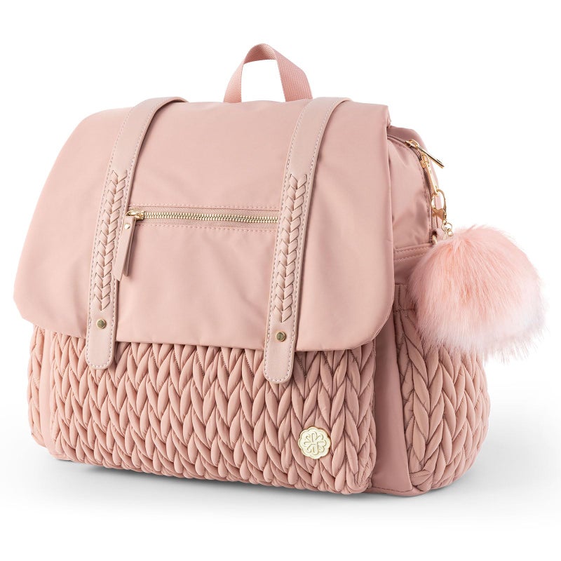 SEWBOO Diaper Bag BackPack Large Capacity Travel Mommy Bag Waterproof and Stylish with Changing Pad Baby Bag for Women and Girls - Image 1